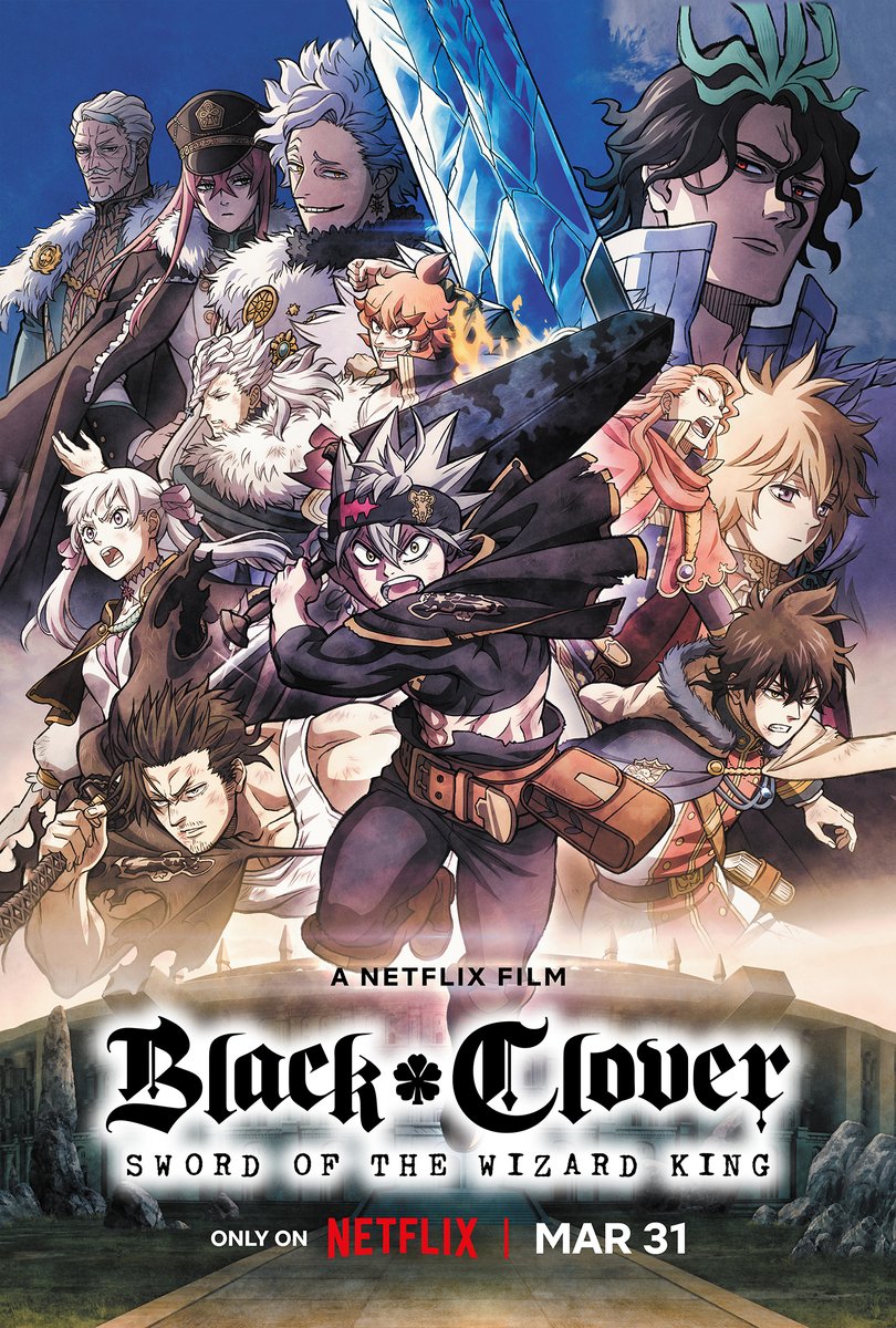 Black Clover: Sword of the Wizard King Torrent & Streams - Where You Watch